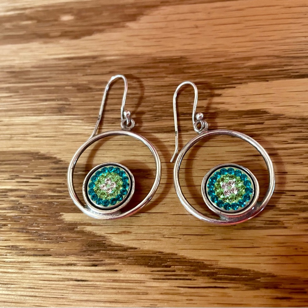 Kameleon Sterling Silver Hoop Earrings